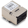 250MBd 650nm POF Transceiver with Compact Versatile Link Connector (Black) -- AFBR-5972EZ - Image