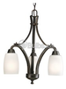 Three-Light Chandelier Fixture - P4434-20 - bulbs.com