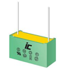 Boxed Metallized Polypropylene Film Capacitors -- 104MKP275K - Image