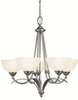 Mid. Chandeliers-Glass Up - 236141 - Light Center (The)