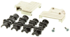 D Sub Back Shell, 45Deg, Size Da, Zinc; Product Range Norcomp - 41Y0698 - Newark, An Avnet Company
