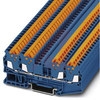 QTC 1.5-QUATTRO; terminal block, din rail, 4 conductor, 17.5 A, 800 V, 24-16AWG - 70169617 - Allied Electronics, Inc.