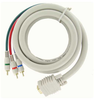 12ft HD15 to 3 RCA Cable RGB Component Video Cable - 20602-12 - SFCable.com