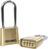 2" Brinks Solid Brass Long Shackle Padlock - 2 Pack -- 8398141 - Image