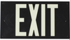 Glow-In-The Dark Aluminum Safety Guidance Sign - 114642 - Brady Corporation