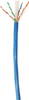 CAT6 Unshielded PVC Ethernet Cable - 23 AWG 4 Pair - Blue -- KLTPVC23/4P-1NL6-6B