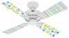 Bayport with Dot-Strip Blades - 42" - 25702 - Hunter Fan Company