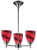 10154/3PC-A Mini Chandeliers-Glass Shade - 638276 - Capital Lighting, Inc.