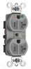 Duplex/Single Receptacle - TRIG8300-GRY - Thomas & Betts Corporation