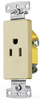 Duplex/Single Receptacle - RRD151I - Hubbell Incorporated