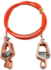 Ground Cable Assy, Alligator Clip, 36; Connector Type A Mueller Electric - 43AC2166 - Newark, An Avnet Company