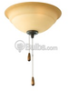 Torino Collection Ceiling Fan Light Kit, Forged Bronze - P2645-77 - bulbs.com
