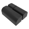 Lift-Off Hinge Offset Knuckle Style, Concealed Mount, Zinc Alloy, Powder Coat, Black - 96-112 - Southco
