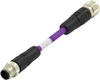 Sensor Cord, 2P M12 Plug-M12 Rcpt, 3.3 Rohs Compliant Te Connectivity - 74AH5174 - Newark, An Avnet Company