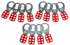 Red Lockout Hasps (1.5