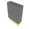 Headers, Receptacles, Female Sockets - 612-ESW-106-69-G-D-LL-ND - DigiKey