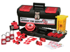 Personal Electrical Lockout Kit w/Keyed-alike Safety Padlocks - 105961 - Brady Corporation