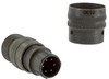 Circular Connector Plug, Size 10, 2 Position, Cable; Product Range Amphenol Industrial - 71K9546 - Newark, An Avnet Company