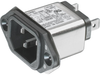 Filtered Iec Module, C14, 15A, Qc; Connector Type Corcom - Te Connectivity - 19R7024 - Newark, An Avnet Company