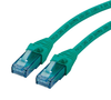 Patch Cord, Rj45 Plug, Cat6A, 0.5M, Grn; Lan Category Roline - 44AC0068 - Newark, An Avnet Company
