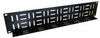 Rack Mounting Solutions - Rack Accessories - Cable Managers - HCMP192UBK - Hammond Manufacturing Company Inc.