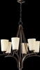 6129-6-186 Mid. Chandeliers-Glass Up - 688017 - Capital Lighting, Inc.