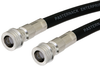 QN Male to QN Male Cable 12 Inch Length Using RG213 Coax - PE38446-12 - Pasternack