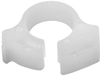 Snapper Hose Clamp, Polyacetal, White, 6Mm , Pk100; Cable Clamp / Clip Type Hellermanntyton - 75Y3018 - Newark, An Avnet Company