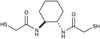 (+/-)-trans-1,2-Bis(2-mercaptoacetamido)cyclohexane -- 7505 - Image