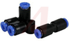 Fitting, union tee, for 6mm OD tubing - 70071756 - Allied Electronics, Inc.