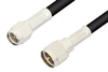 SMA Male to Mini UHF Male Cable 60 Inch Length Using RG223 Coax, RoHS - PE3271LF-60 - Pasternack