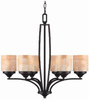 1220-6 RT Mid. Chandeliers-Glass Up - 618524 - Capital Lighting, Inc.