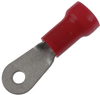 Terminal, Ring Tongue, #8, Crimp, Red; Stud Size - Metric Amp - Te Connectivity - 54H0963 - Newark, An Avnet Company