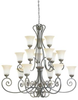 Large Chandeliers-Glass Shade - 21439 - Light Center (The)