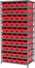 Shelving, Steel Shelving Kit, 24x36x79, 50 Bins - AS2479094R - Akro-Mils, Inc.