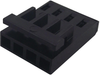Wire-To-Board Connector, Ampmodu Mod Iv Series, Crimp, Receptacle, 4, 2.54 Mm, Gold Plated Contacts Rohs Compliant Amp Te Connectivity - 98K4217 - Newark, An Avnet Company