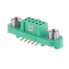 5+5 Pos. Female DIL Vertical SMT Conn. Screw-Lok Reverse Fix - G125-FS11005F2P - Harwin Plc