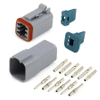 Amphenol Sine Systems AT6PS-CKIT 6-Pin Receptacle & Plug AT Connector Kit -- 40061 - Image