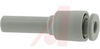 Fitting, plug-in reducer, for 12mm fitting and 6mm OD tube -- 70071900