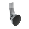 Quarter-Turn Cam Latch, Slotted Recess, 18mm  Grip, Sealed, Zinc Alloy, Powder Coat, Black - E5-1-005-101 - Southco