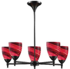 10155/5DR-A Mid. Chandeliers-Glass Up - 638266 - Capital Lighting, Inc.