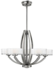 3875BN Mid. Chandeliers-Glass Up - 694102 - Capital Lighting, Inc.