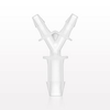 Y Connector, Barbed, Natural - 61200 - Qosina Corp.