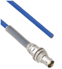 Plenum Cable Assembly TRB Non-Insulated Bulk Head 3-Lug Cable Jack with Bend Relief to Blunt MIL-STD-1553 .242