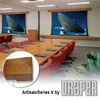 Manual, Spring-Roller Operated Projection Screen - Artisan/Series V - Visual Sound, Inc.