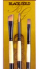 Black Gold Artist Brush - DBG1116 - Braun Brush Co.