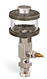 Clear View Single Feed Manual Lubricator, 2 1/2 oz Pyrex Reservoir, 1/8” Female NPT Outlet, 5/8”-18 Thread for Remote Mounting - B4461-002PBRW - Oil-Rite Corp.