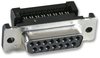 D Sub Connector, Amplimite Hdf-20, Amplimite Hdf-20 Series, Db, Receptacle, 25, Metal, Idc / Idt Rohs Compliant Amp - Te Connectivity - 93K2475 - Newark, An Avnet Company
