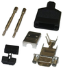 Micro D Back Shell, 180Deg, Size De; Product Range Norcomp - 41Y0700 - Newark, An Avnet Company