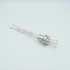 Thermocouple Feedthrough, Type R-S, 2 Pairs, Screw-type Connector, 0.75″ Dia Stainless Steel Weld Adapter THERMOCOUPLE-TYPE-R-S-2-PAIR-SCREW-TYPE-WELD - A0411-2-W - MPF Products, INC.